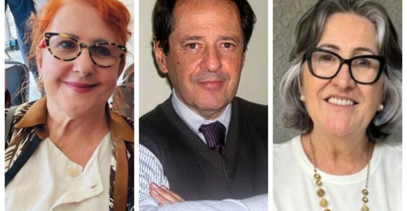 Ana Maria Costa, Mario Rovere e Maria Lucia Rizzotto